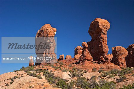 Garden of Eden, Arches National Park, Moab, Utah, United States of America, North America