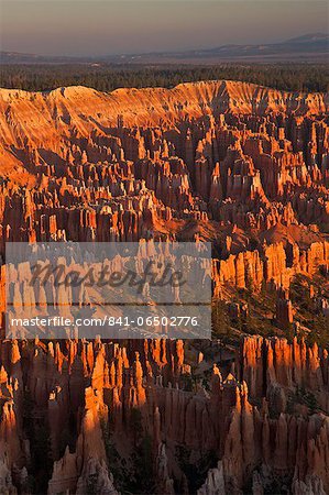 Sunrise from Bryce Point, Bryce Canyon National Park, Utah, United States of America, North America