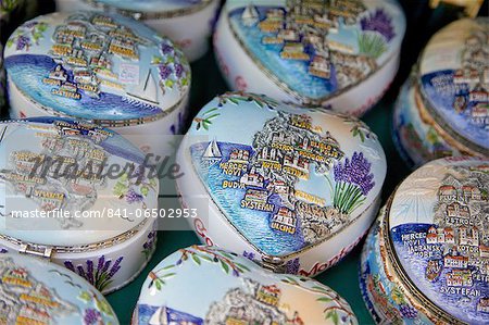 Souvenir pottery, Old Town, Budva, Montenegro, Europe