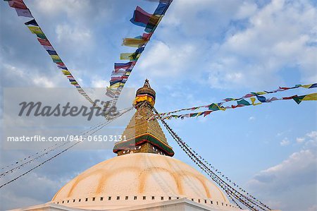 Boudhanath, UNESCO World Heritage Site, Kathmandu, Nepal, Asia