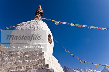 Chorten, Khumbu (Everest) Region, Nepal, Himalayas, Asia