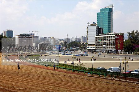 Meskal Square, Addis Ababa, Ethiopia, Africa