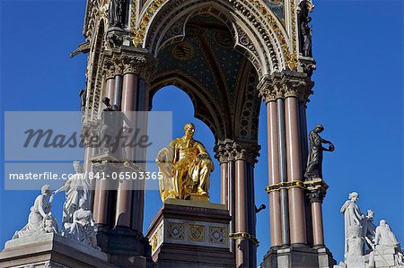 Albert Memorial, Kensington Gardens, London, England, United Kingdom, Europe