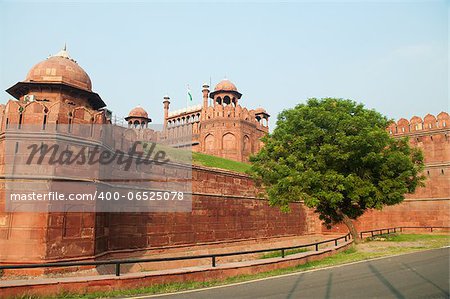 India, Delhi, the Red Fort, it was built by Shahjahan as the Delhi citadel of the 17th Century