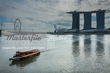Singapore Flyer and Marina Bay Sands casino and hotel, Singapore