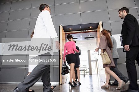 Business people and doctors in office