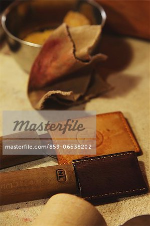 Leather manufacturing tools