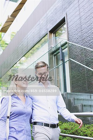 Young couple on a date