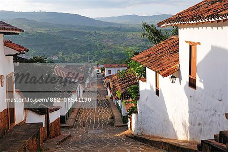 , m,  Colonial Town Barichara, Colombia, South America