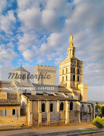 France, Provence, Avignon, Cathedral NotreDamedes Doms