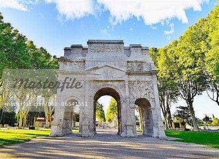 France, Provence, Orange, Triumphal Arch