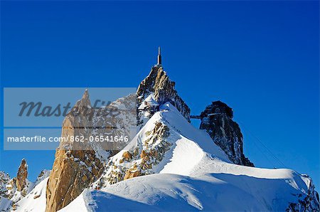 Europe, France, French Alps, Haute Savoie, Chamonix, Aiguille du Midi