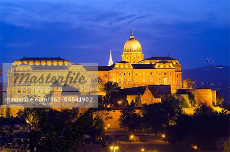 Europe, Hungary, Budapest, Royal Palace, Unesco Banks of the Danube World Heritage Site