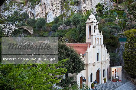 Ste Devote Church in La Condamine, Principality of Monaco, Europe