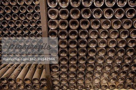 Bodegas Montecillo wine cellar in La Rioja, Spain, Europe Bodegas Montecillo wine cellar in La Rioja, Spain, Europe