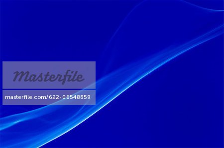 White smoke on blue background White smoke on blue background