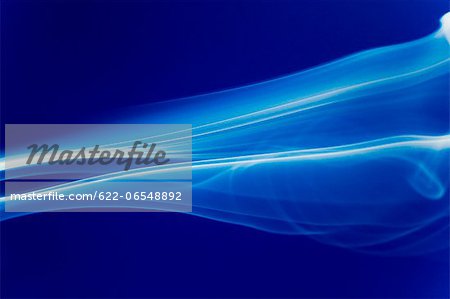 Blue smoke on blue background Blue smoke on blue background