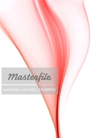 Red smoke on white background Red smoke on white background