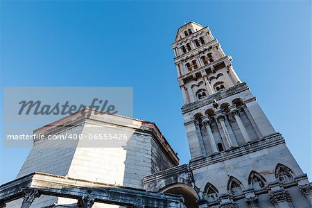 Cathedral of Saint Duje Bell Tower, Split, Croatia