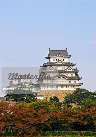 Himeji Castle as it stands today was completed in 1618 and has stood untouched by war or damage making it the oldest intact castle in Japan. It is a UNESCO world heritage site and frequented by travelers from all over the globe.
