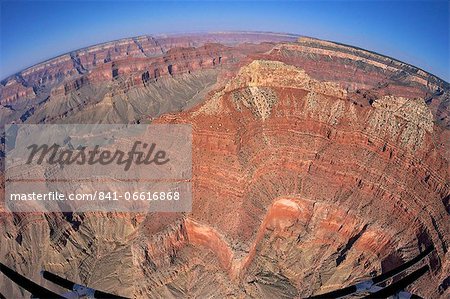 Aerial photo of Grand Canyon from Papillon Helicopter, Grand Canyon National Park, UNESCO World Heritage Site, Arizona, United States of America, North America
