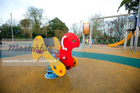 Playground rocking horse