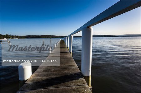 Dock on Lake, Mallacoota, Victoria, Australia