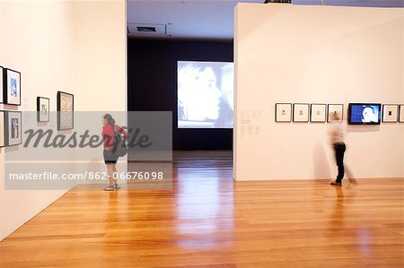 South America, Brazil, Sao Paulo; the interior of the Estacao Pinacoteca art gallery in Luz