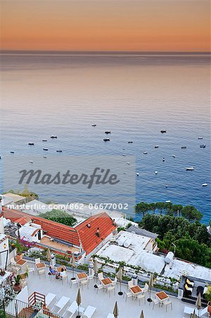 Italy, Campania, Salerno district, Peninsula of Sorrento, Positano.