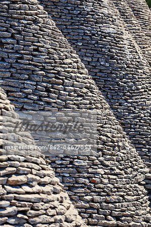 Italy, Apulia, Bari district, Itria Valley. Alberobello. Trulli, typical houses,