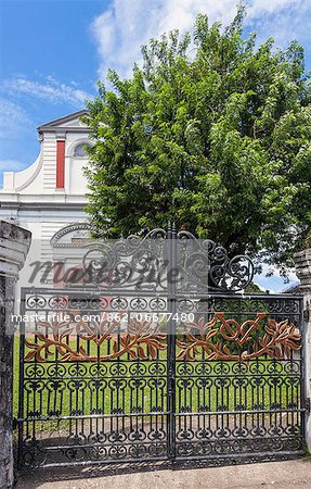 The Dutch opened the cruciform Wolfendhal church in 1749, built on the site of a Portuguese church, Colombo, Sri Lanka