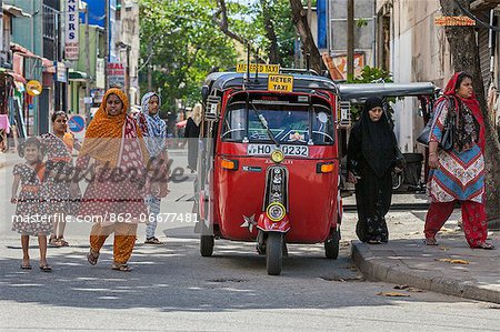 A Colombo street scene, Colombo, Sri Lanka