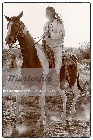 Apache Indian, Apache Spirit Ranch, Tombstone, Arizona, USA
