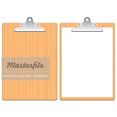Layered vector illustration of Clipboard.