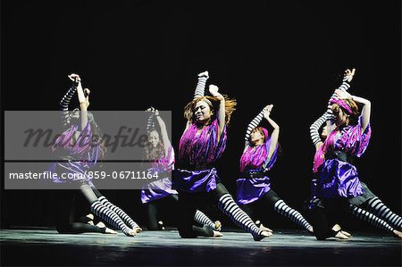 Group of dancers performing