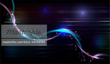 Abstract design on colored background