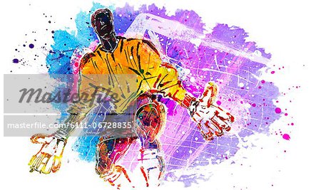 Player With Gloves