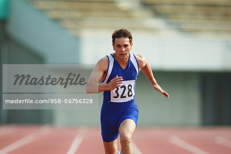Runner On Track