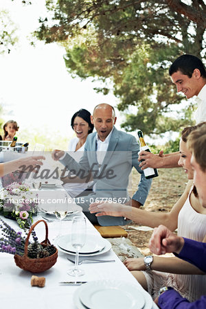 Wedding Celebration Outdoors, Croatia, Europe