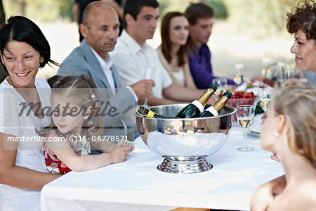 Wedding Celebration Outdoors, Croatia, Europe