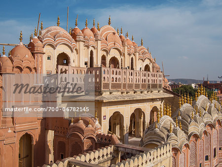 Rear View of Hawa Mahal Palace, Jaipur, India