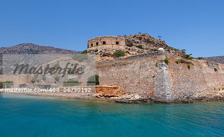 Crete Spinalonga Fortress Greece - Last Active Leprosy Colony