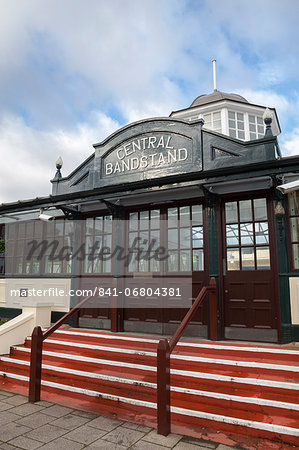 Central bandstand at Herne Bay, Kent, England, United Kingdom, Europe