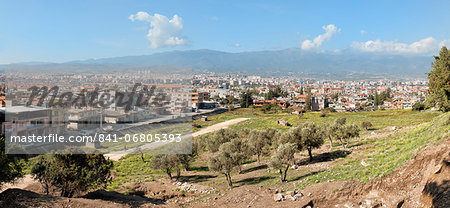 Panorama over Antioch, Hatay province, Southwest Turkey, Anatolia, Turkey, Asia Minor, Eurasia