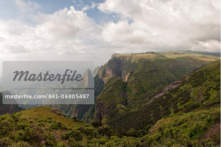 Simien Mountains National Park, UNESCO World Heritage Site, Amhara region, Ethiopia, Africa