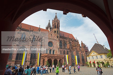 Freiburg Cathedral, Freiburg, Baden-Wurttemberg, Germany, Europe