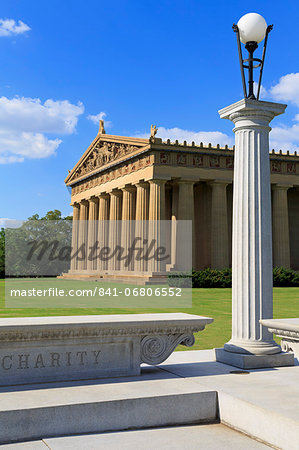 Parthenon in Centennial Park, Nashville, Tennessee, United States of America, North America