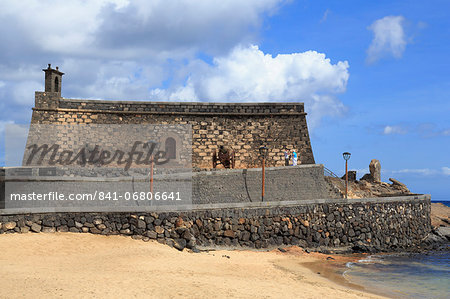 San Gabriel Castle, Arrecife, Lanzarote Island, Canary Islands, Spain, Atlantic, Europe