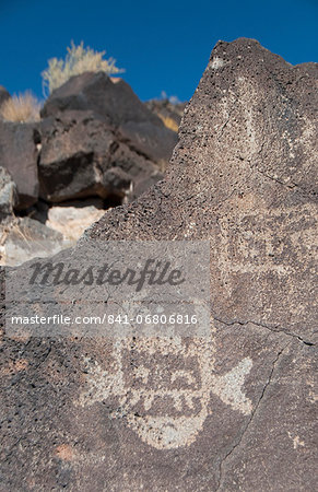 Petroglyph National Monument, New Mexico, United States of America, North America