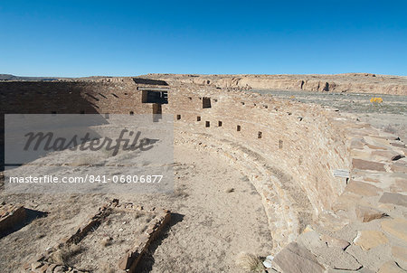 Chaco Culture National Historical Park, UNESCO World Heritage Site, New Mexico, United States of America, North America